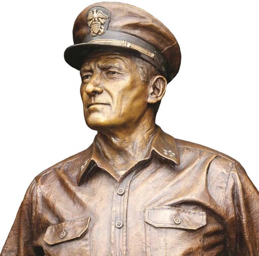 Admiral Nimitz Bronze Sculpture-2