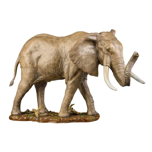 Bronze African Elephant Sculpture-1
