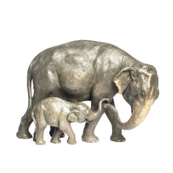 Bronze Asian Elephants Sculpture