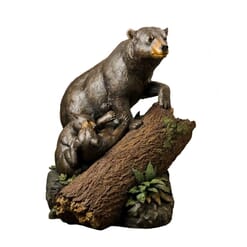 Bronze Black Bears Sculpture