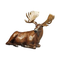 Bronze Bull Moose Sculpture - Power of Presence