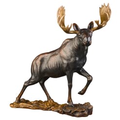 Bronze Bull Moose Sculpture