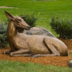 Bronze Doe Sculpture-2