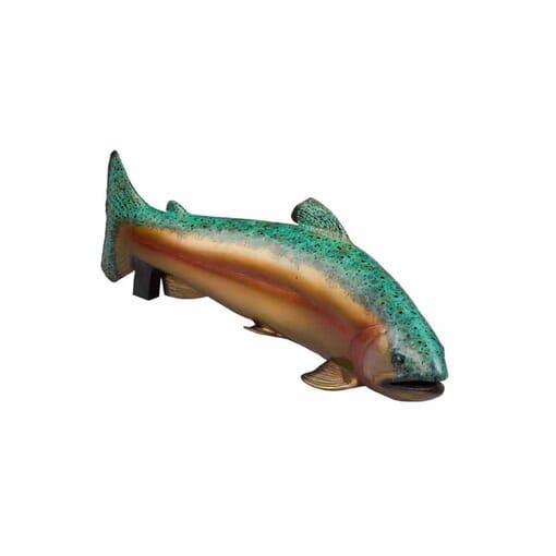 Bronze Fish Sculpture - Upriver-1
