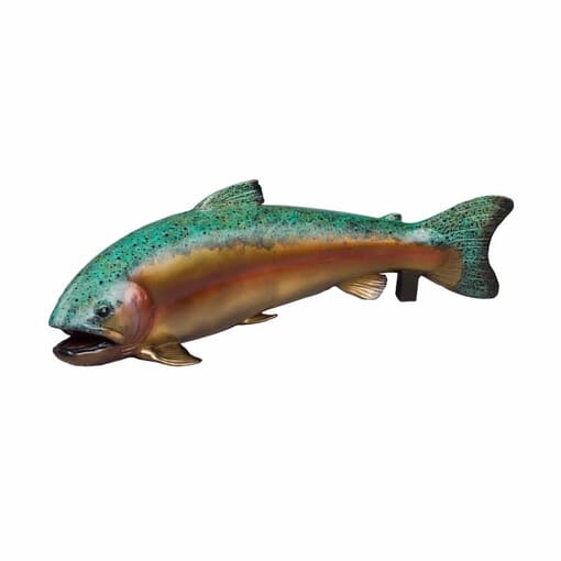 Bronze Fish Sculpture - Upriver-2