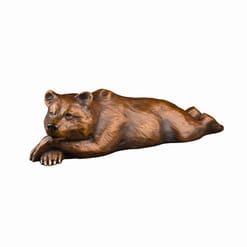 Bronze Grizzly Bear Sculpture