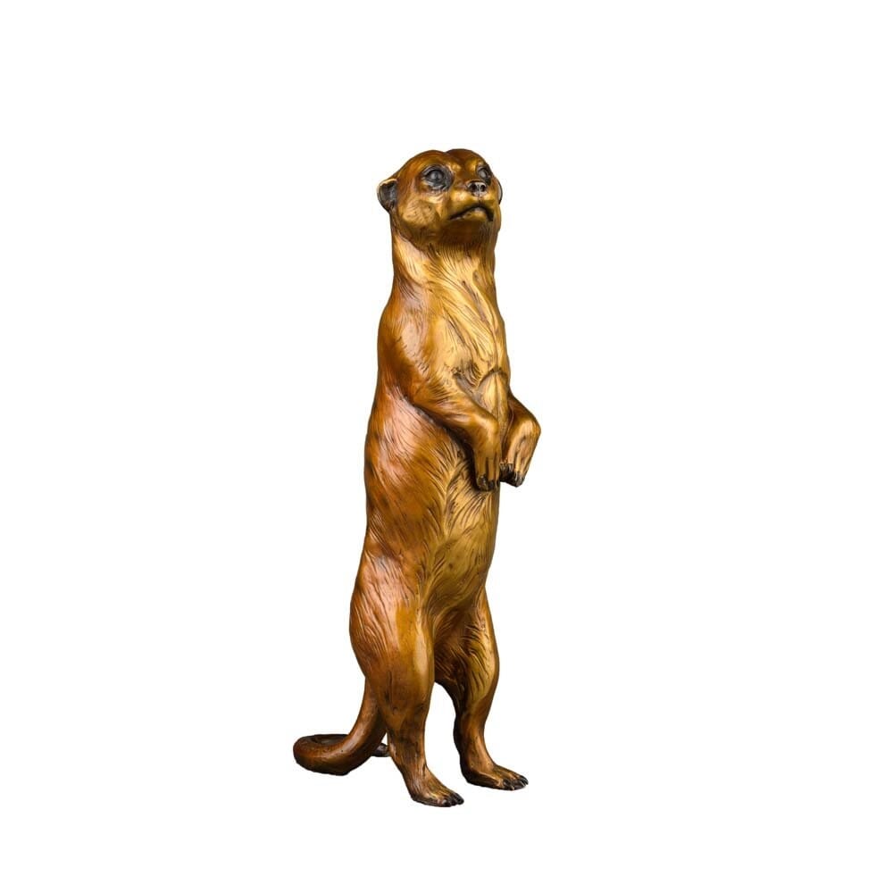 Bronze Meerkat Sculpture - Caswell Sculpture