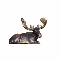 Bronze Moose Sculpture - Mini