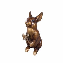 Bronze Rabbit Sculpture