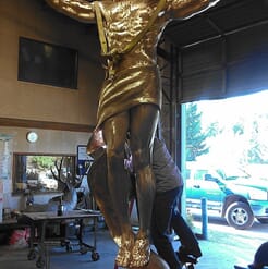 Christ Bronze Sculpture - Ascension-8