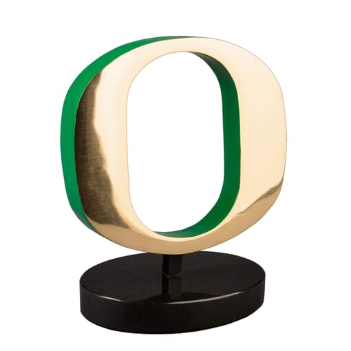 Oregon Logo Bronze Sculpture