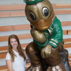 University Mascot Bronze Sculpture